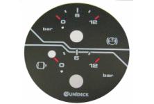 Polycarbonate plates for dials